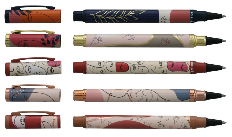 Image de  Rollink métal Abstract Faces 