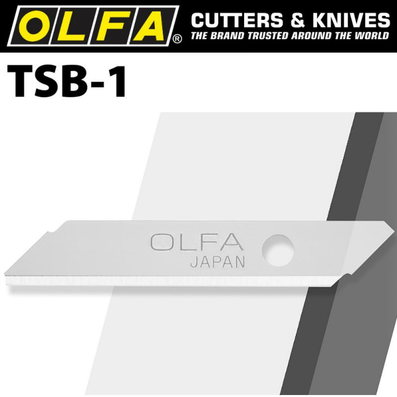 Ref. SIGOL21163, Étui de 5 lames TSB-1, marque OLFA
