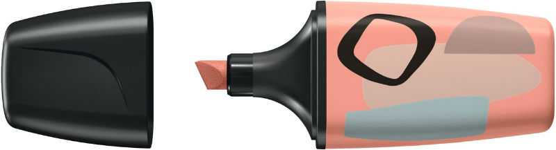 Image de  Surligneur stabilo boss mini nature orange rouille 