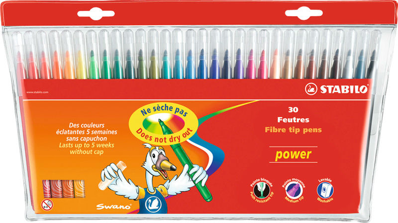 Image de  Poch 30 feutres power 