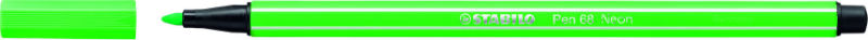 Image de  Stylo feutre Stabilo Pen 68 vert fluo 