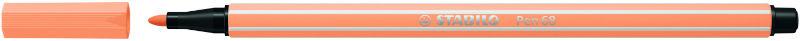 Image de  Stylo feutre Stabilo Pen 68 orange clair 
