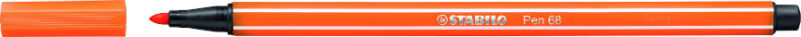 Image de  Stylo feutre Stabilo Pen 68 vermillon 
