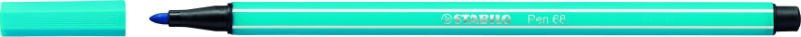 Image de  Stylo feutre Stabilo Pen 68 bleu clair 