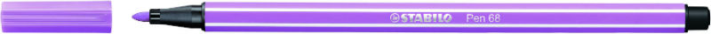 Image de  Stylo feutre Stabilo Pen 68 lilas clair 