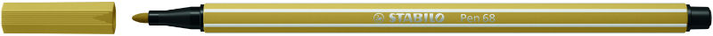 Image de  Stylo feutre Stabilo Pen 68 vert kaki 