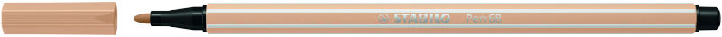 Image de  Stylo feutre Stabilo Pen 68 rose nude 