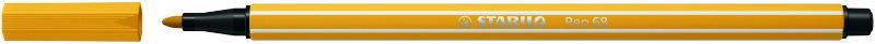 Image de  Stylo feutre Stabilo Pen 68 jaune curry 