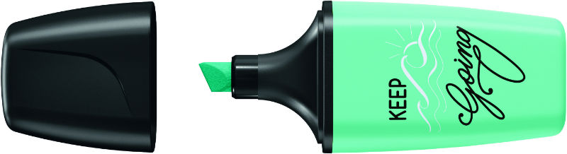 Image de  Surligneur Boss Mini Pastellove touche de turquoise 