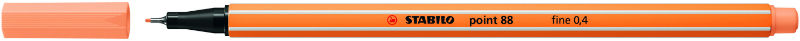 Image de  Stylo-feutre Stabilo Point 88  orange clair 