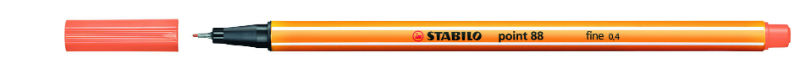 Image de  Stylo-feutre Stabilo Point 88 abricot 