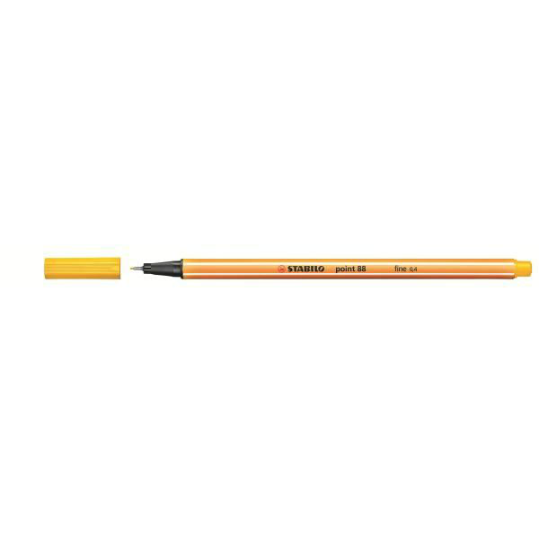 Image de  Stylo-feutre Stabilo Point 88  jaune 