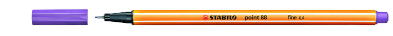 Image de  Stylo-feutre Stabilo Point 88 lilas clair 