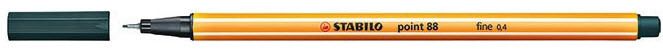 Image de  Stylo-feutre Stabilo Point 88 vert olive 