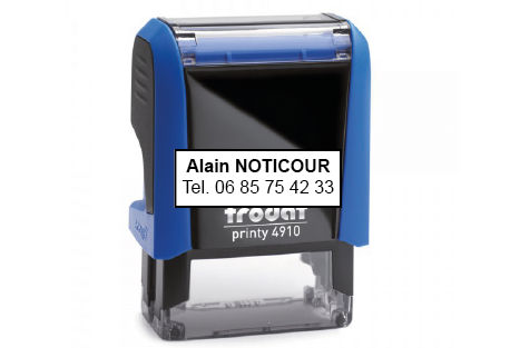 Image de  Marqueur de texte  4910 printy 4.0 bleu	 