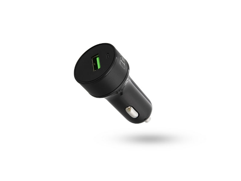 Image de  Chargeur allume-cigare QC 3.0 noir 