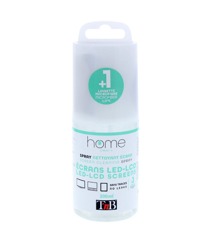 Image de  Gel nettoyage écran tv 200 ml + chiffon microfibre 