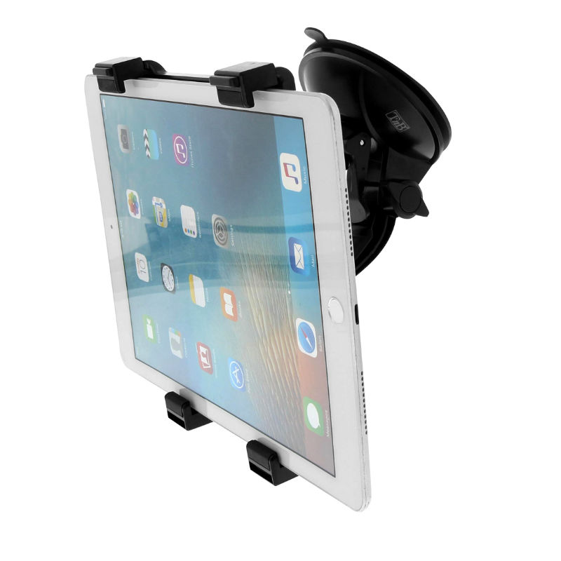 Image de  Support tablette universel ventouse noir 