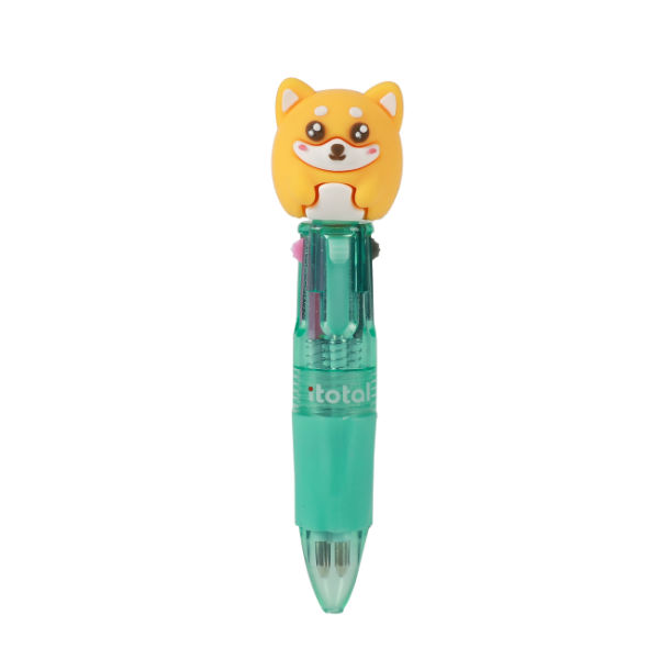 Image de  Mini stylo 4 en 1 chien Shiba 