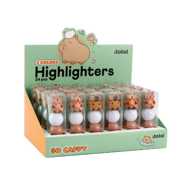 Image de  Surligneurs capybara 