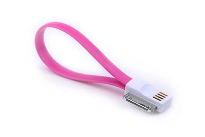 Image de  Cable usb imagnet app 30pin rose 