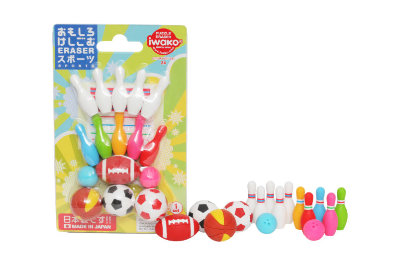 Ref. TROC01012, Set gommes - Sport