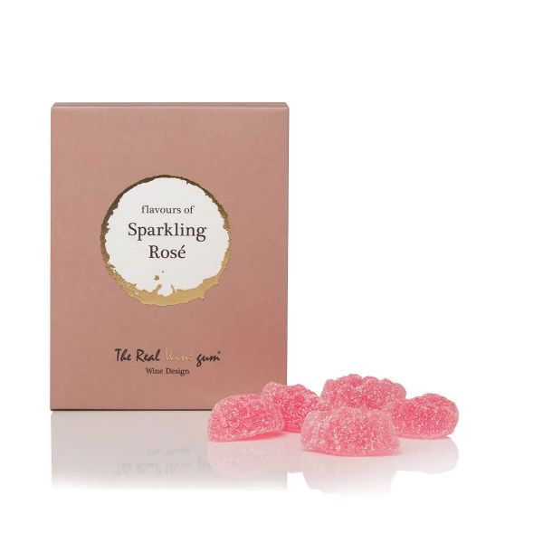 Ref. VINVINEUSPROL13, Bonbons gélifiés au vin Rosé pétillant