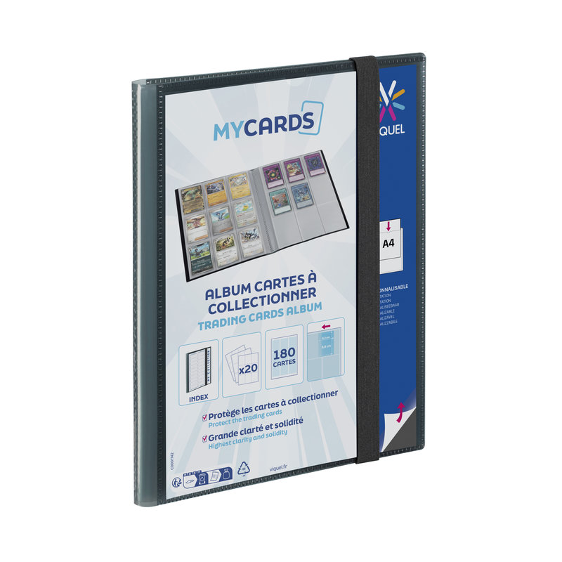 Image de  Album A4 pour cartes à collectionner Propyglass 