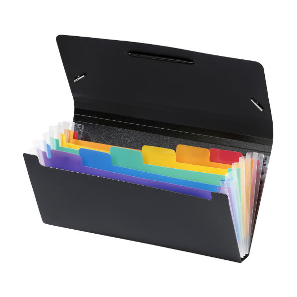 Image de  Trieur chèque extensible 6 compartiments Rainbow Class 