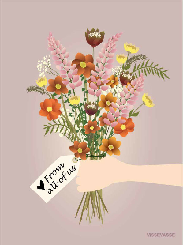 Image de  Carte de vœux A7 from all of us 