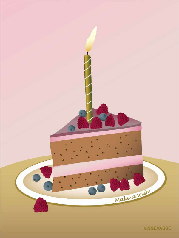 Image de  Carte de vœux A7 make a wish 